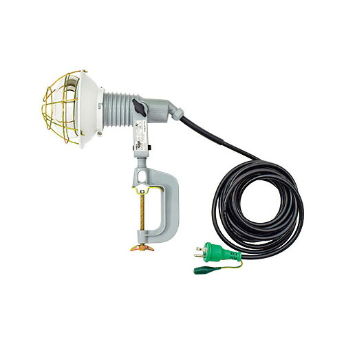 レフ球 投光器 200w AC100V アース付 (取付枠タイプ) 5m 2PNCT0.75x3芯 取寄品 日動 AF-E205PN (投光器 作業用ライト)