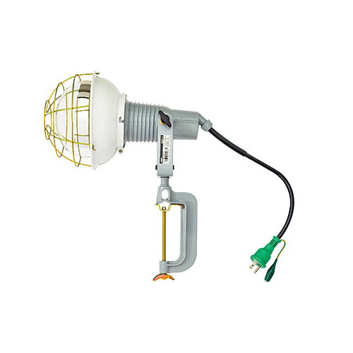 レフ球 投光器 500w AC100V アース付 (取付枠タイプ) 0.3m VCT0.75x3芯 取寄品 日動 AF-E500 (投光器 作業用ライト)