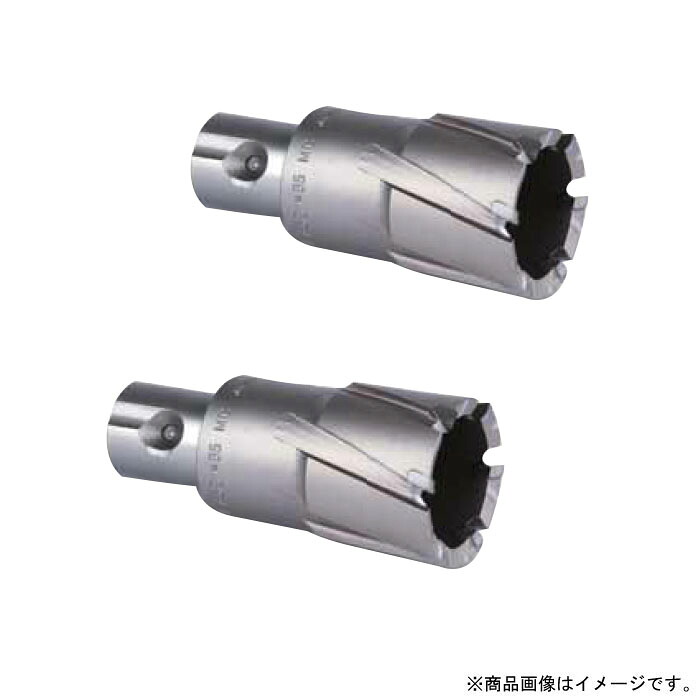 メタルボーラー350A カッター 2枚刃 19mm 取寄品 ミヤナガ MB350A19 (穴あけ 金属 ステンレス 切削油タイプ 磁気ボール盤 SM材 SN材 高速)