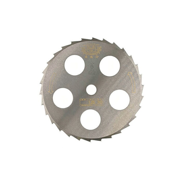 角鳩印 刈払機用 刈刃 刃数30/外径305mm/刃厚1.25mm/穴付/笹刈刃(磨) 5枚価格 ツムラ 1432 ( 刈払 除草 笹 草刈 下刈 )｜大工道具・金物の専門通販アルデ