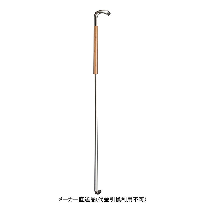 ドアハンドル セミロング メーカー直送 代引不可 神栄ホームクリエイト FHBS2202-27BR-1400L ( 角パイプ )