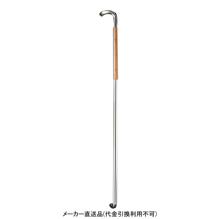 ドアハンドル セミロング メーカー直送 代引不可 神栄ホームクリエイト FHBS2202-27BR-1400R ( 角パイプ )