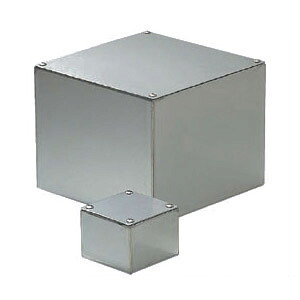 ステンレス製プールボックス(平蓋・アース端子付) 350×300mm (1個価格) 受注生産品 未来工業(MIRAI) SUP-3530E