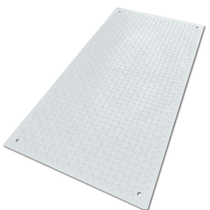 Wターフ 3x6尺 910x1820x8(6+2)mm 片面凸 白色 (1枚価格)※メーカー直送 個人宅不可 ウッドプラスチック WTF-36-8-WH 14,245円