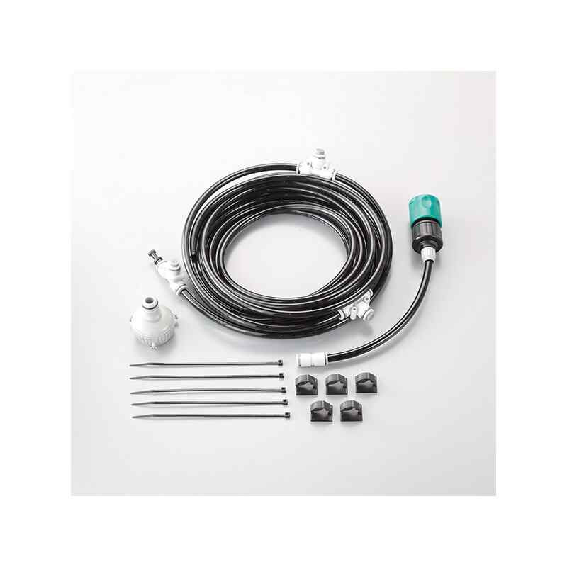 ミストシャワーキット MIST DIY 取寄品 日本緑十字社 375673 ( ミストシャワー 簡単設置 アウトドア チューブ 熱中症対策 水 )