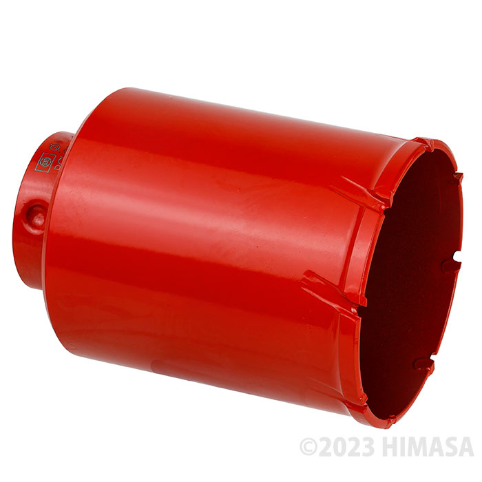 複合ブリットコアドリル(ポリクリック) カッター(ロングタイプ) 120mm 取寄品 ミヤナガ PCH12080C ( ハイブリットコアドリル 回転 乾式 電気ドリル 穴あけ )｜大工道具・金物の専門通販アルデ