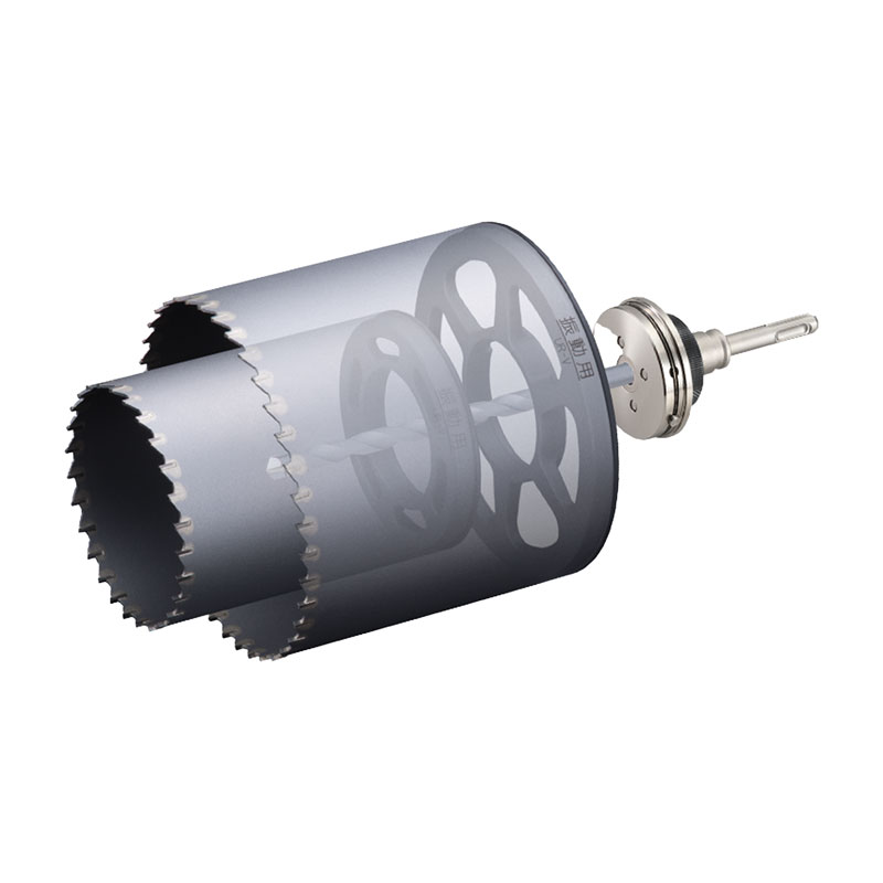 UR21 換気扇用セット 振動用 STシャンク UR-KVセット リニューアル品 ユニカ UR21-KV1116NST ( yunika ur21 コアドリル 多機能コアドリル )｜大工道具・金物の専門通販アルデ