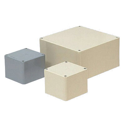 長方形プールボックス(ノック無)400×300×300mm ミルキーホワイト (1個価格) 受注生産品 未来工業(MIRAI) PVP-403030M |大工道具・金物の専門通販アルデ