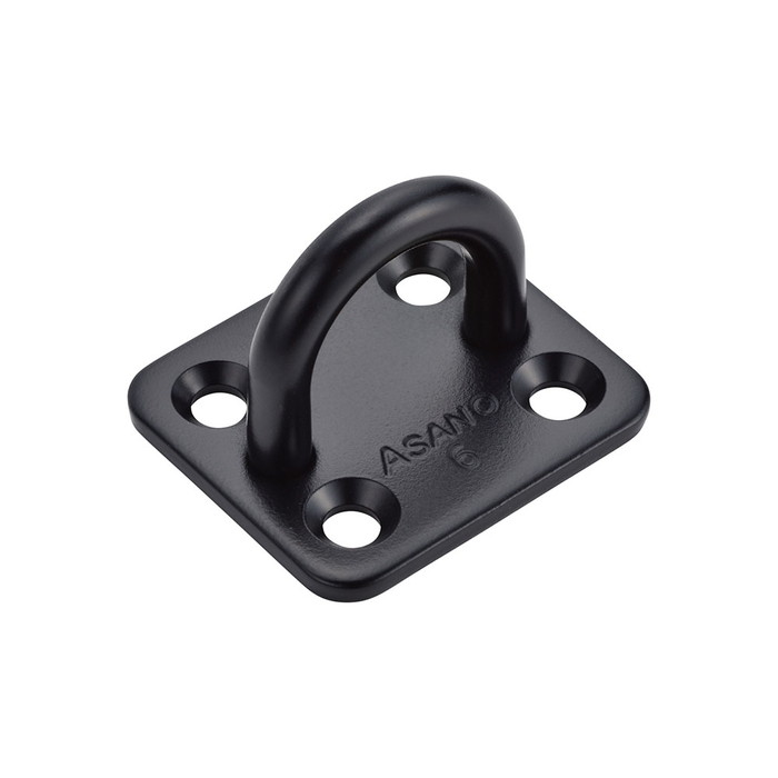 楽天市場】浅野金属工業 アイプレート 黒塗装(マットブラック) 8mm