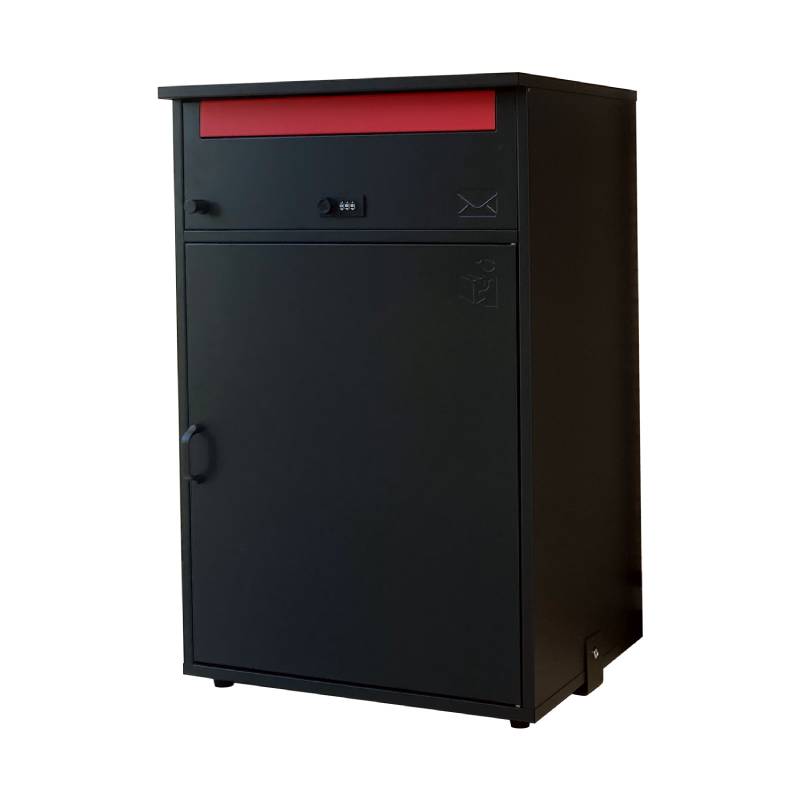 郵便ポスト付宅配ボックス リシム ワイド ブラック メーカー直送品 KGY (ケイ・ジー・ワイ工業) THB-276BK ( 宅配 箱 郵便 便利 安全 )|大工道具・金物の専門通販アルデ