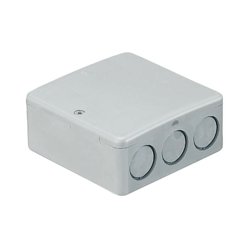 PVKボックス(Fタイプ・浅型・ノック付)グレー PVK-AFN1 (50個価格) 未来工業(MIRAI) PVK-AFN1 ｜大工道具・金物の専門通販アルデ