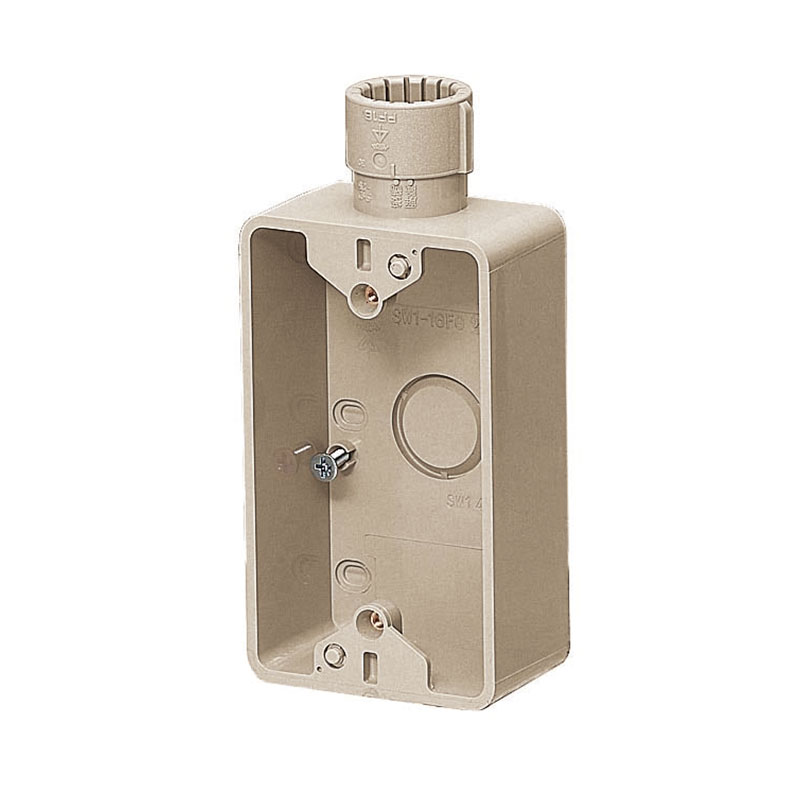 ウッチー出品 楽天市場】未来工業 露出スイッチボックス Gタイプ 1ヶ用1方出 PF管22