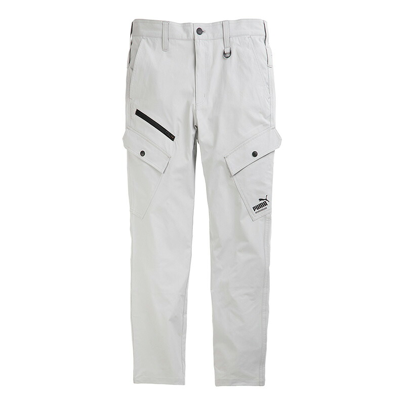 カーゴパンツ シルバー Sサイズ 取寄品 PUMA WORKWEAR(プーマワークウェア PW-3035N