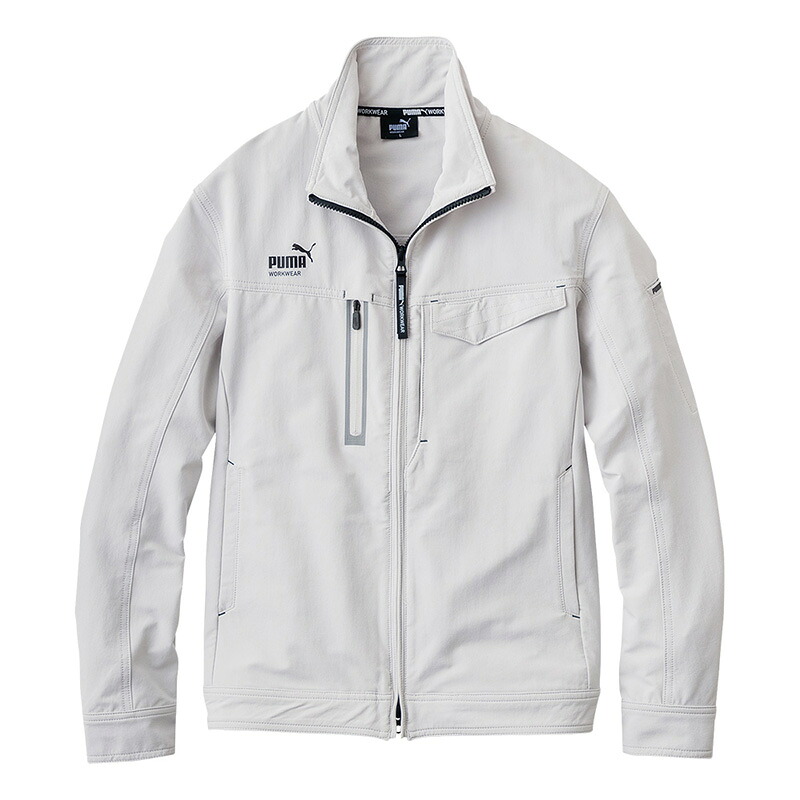ワークジャケット シルバー 3Lサイズ 取寄品 PUMA WORKWEAR(プーマワークウェア PW-3021A