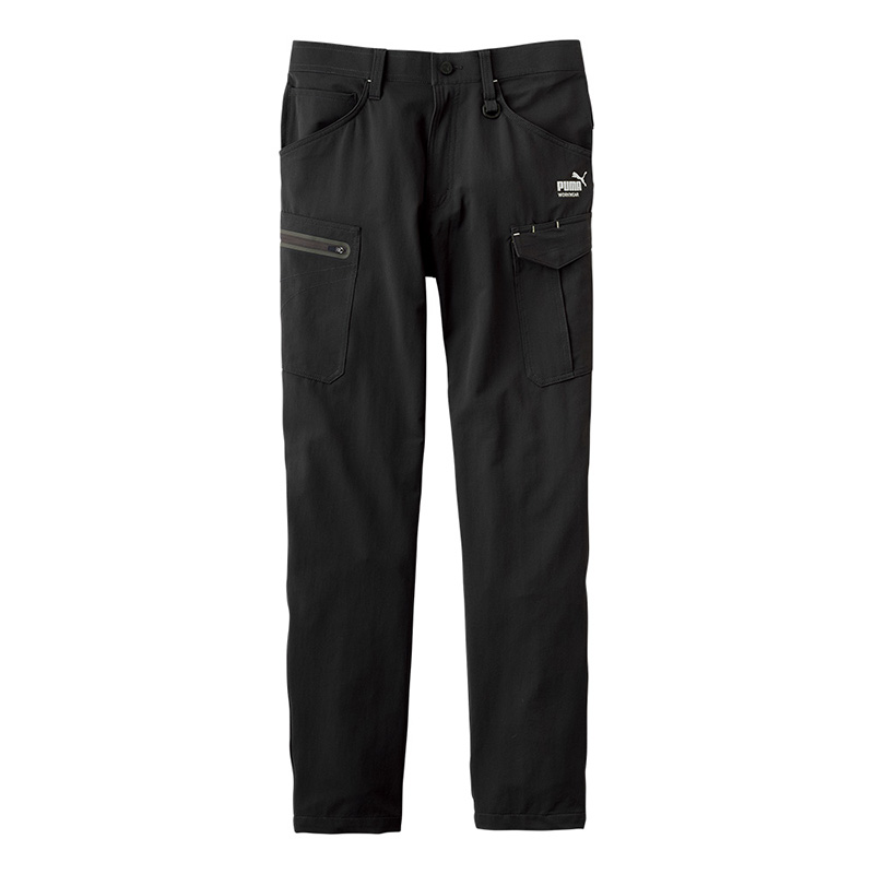 カーゴパンツ ブラック LLサイズ 取寄品 PUMA WORKWEAR(プーマワークウェア PW-3025A