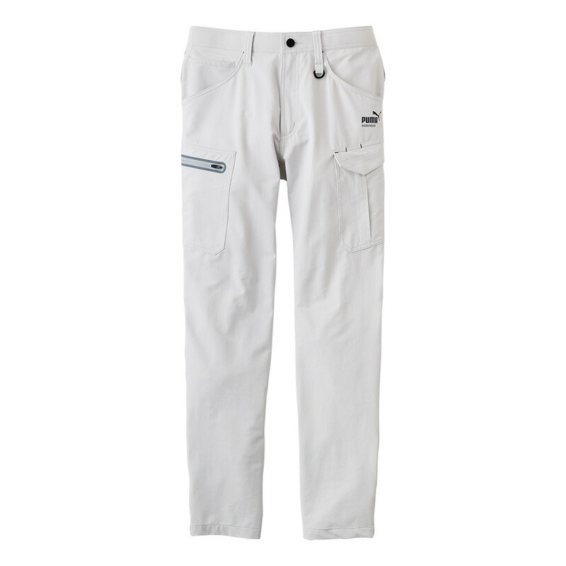 カーゴパンツ シルバー 4Lサイズ 取寄品 PUMA WORKWEAR(プーマワークウェア PW-3025A
