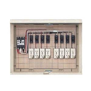 屋外電力用仮設ボックス(ベージュ色)感度電流30mA (1個価格) 未来工業(MIRAI) 17A-8C7 |大工道具・金物の専門通販アルデ