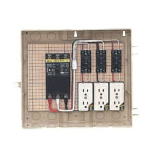 屋外電力用仮設ボックス 感度電流30mA C13-3C (1個価格) 未来工業(MIRAI) C13-3C ｜大工道具・金物の専門通販アルデ