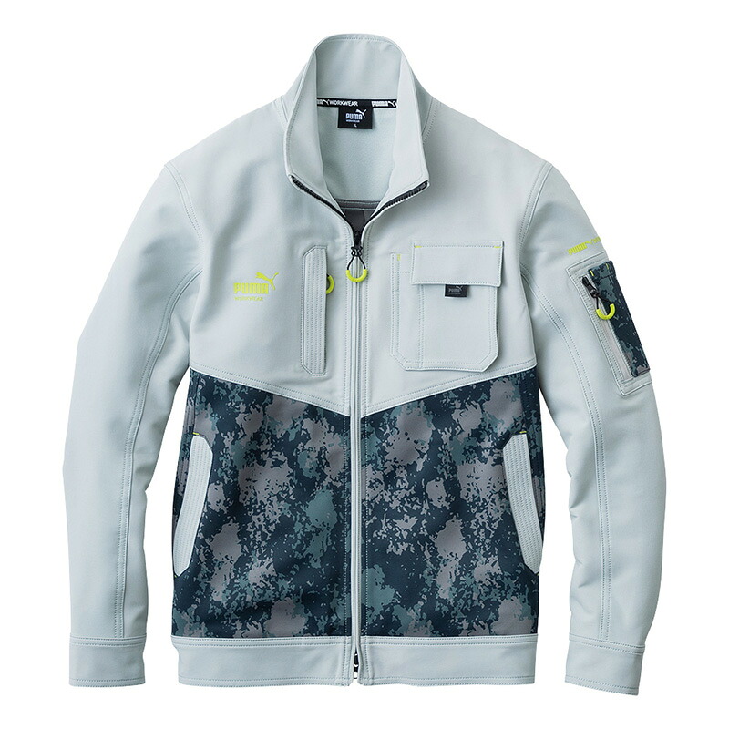 ワークジャケット シルバー Lサイズ 取寄品 PUMA WORKWEAR(プーマワークウェア PW-3011A ｜大工道具・金物の専門通販アルデ