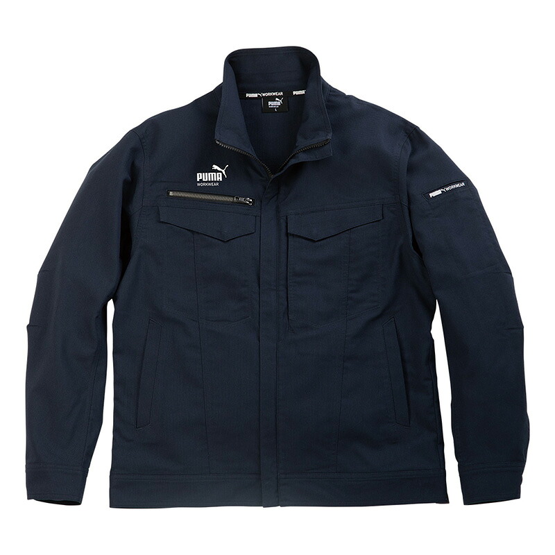 ワークジャケット ダークネイビー 4Lサイズ 取寄品 PUMA WORKWEAR(プーマワークウェア PW-4021N ｜大工道具・金物の専門通販アルデ