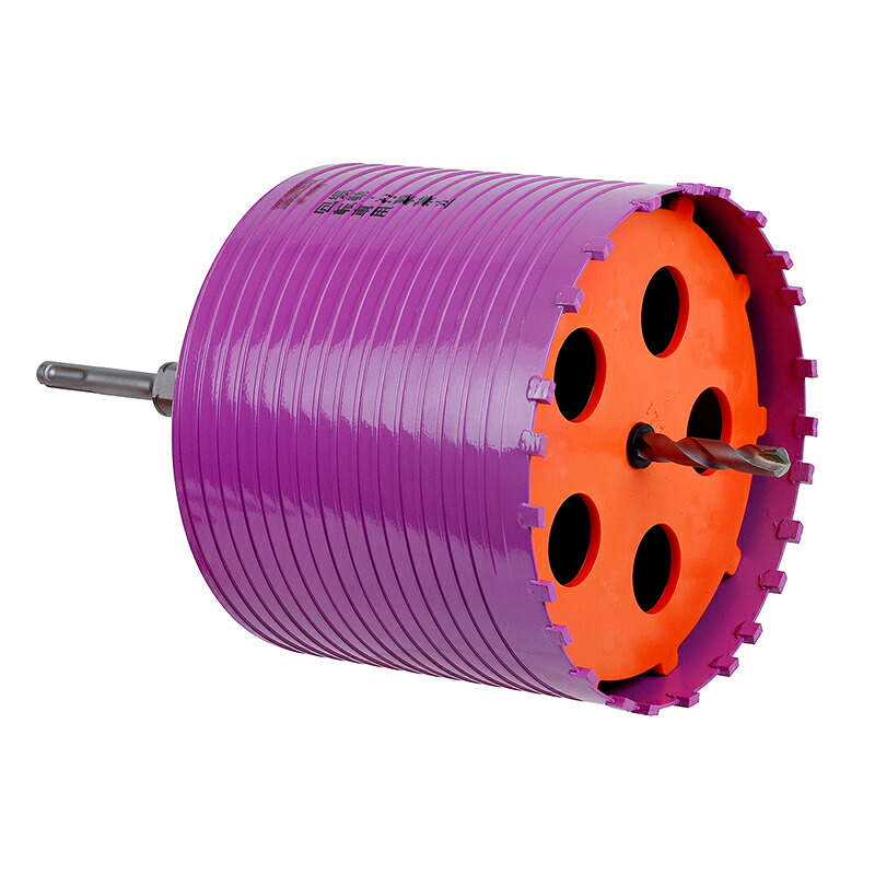 乾式 管管コアドリルセット 刃先径170mm SDSプラスシャンク 取寄品 ミヤナガ PCHYEP170R ポリクリック 穴あけ｜大工道具・金物の専門通販アルデ