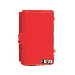 ウオルボックス 屋根無・タテ型(危険シール付)有効フカサ100 (10個価格) 未来工業(MIRAI) WB-2AOR