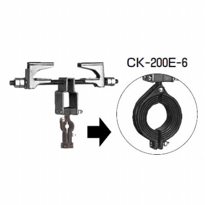 ケーブルカッシャー(I形鋼用)200E型(CK-200E-6)(1個価格) 受注生産品 未来工業(MIRAI) CK-200E-6