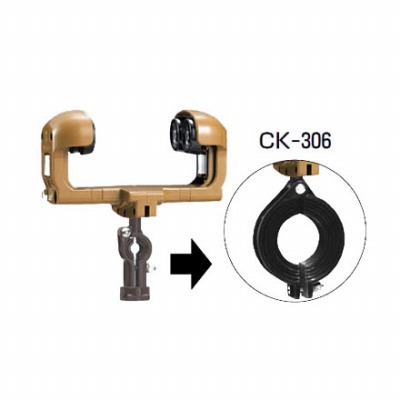 ケーブルカッシャー(I形鋼用)300型(CK-306) 4個価格 未来工業(MIRAI) CK-306 ｜大工道具・金物の専門通販アルデ 29,989円