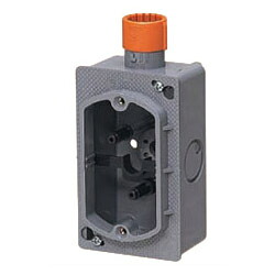 埋込スイッチボックス(Gタイプ・塗代カバー付・1方出)CDO-16SG (50個価格) 未来工業(MIRAI) CDO-16SG