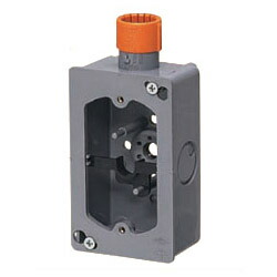 埋込スイッチボックス(Gタイプ・塗代カバー付・1方出)CDO-M16SGF (50個価格) 未来工業(MIRAI) CDO-M16SGF