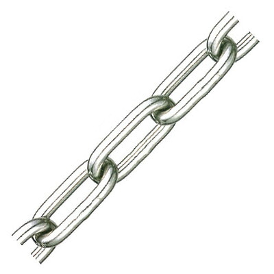 一般用レギュラーチェーン 線径16&times;内長64&times;内巾24mm 1巻30m価格 水本機械 16-A ｜大工道具・金物の専門通販アルデ