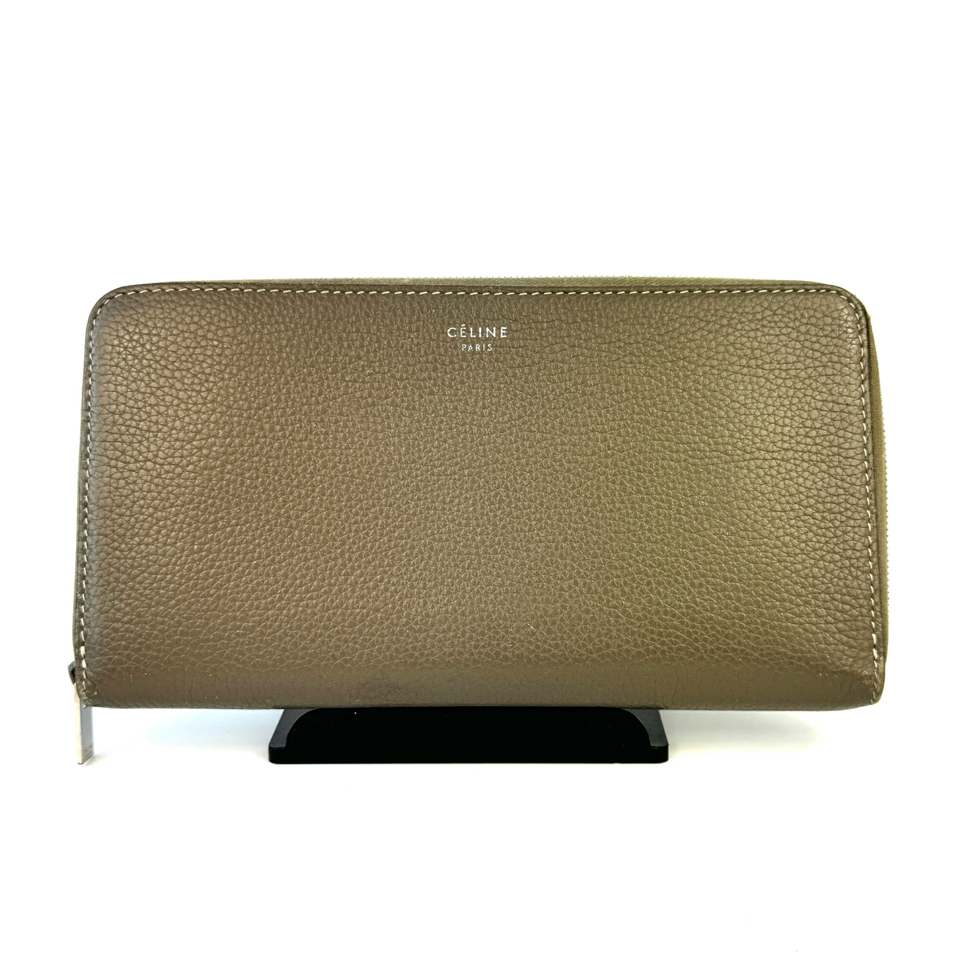CELINE セリーヌ ラウンドファスナー 長財布 グレージュ イエロー 楽天市場】【財布】CELINE セリーヌ ラウンドファスナー 長財布