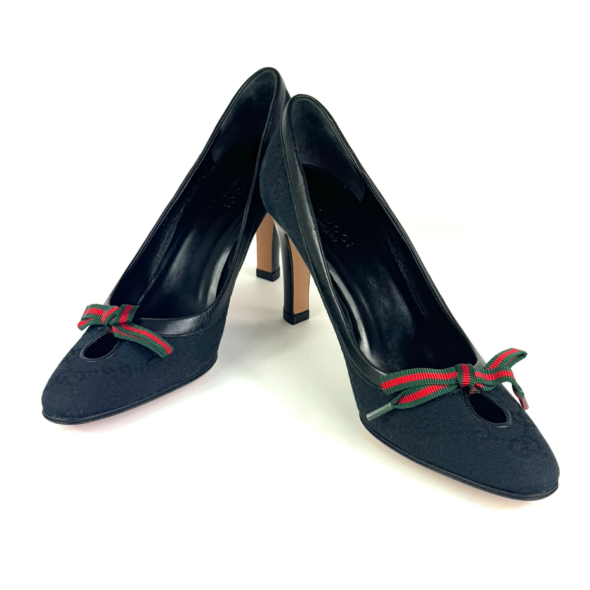 GUCCI パンプス ヒール 楽天市場】【8/1 P2倍】【本物保証】 箱・布袋付 美品 グッチ GUCCI