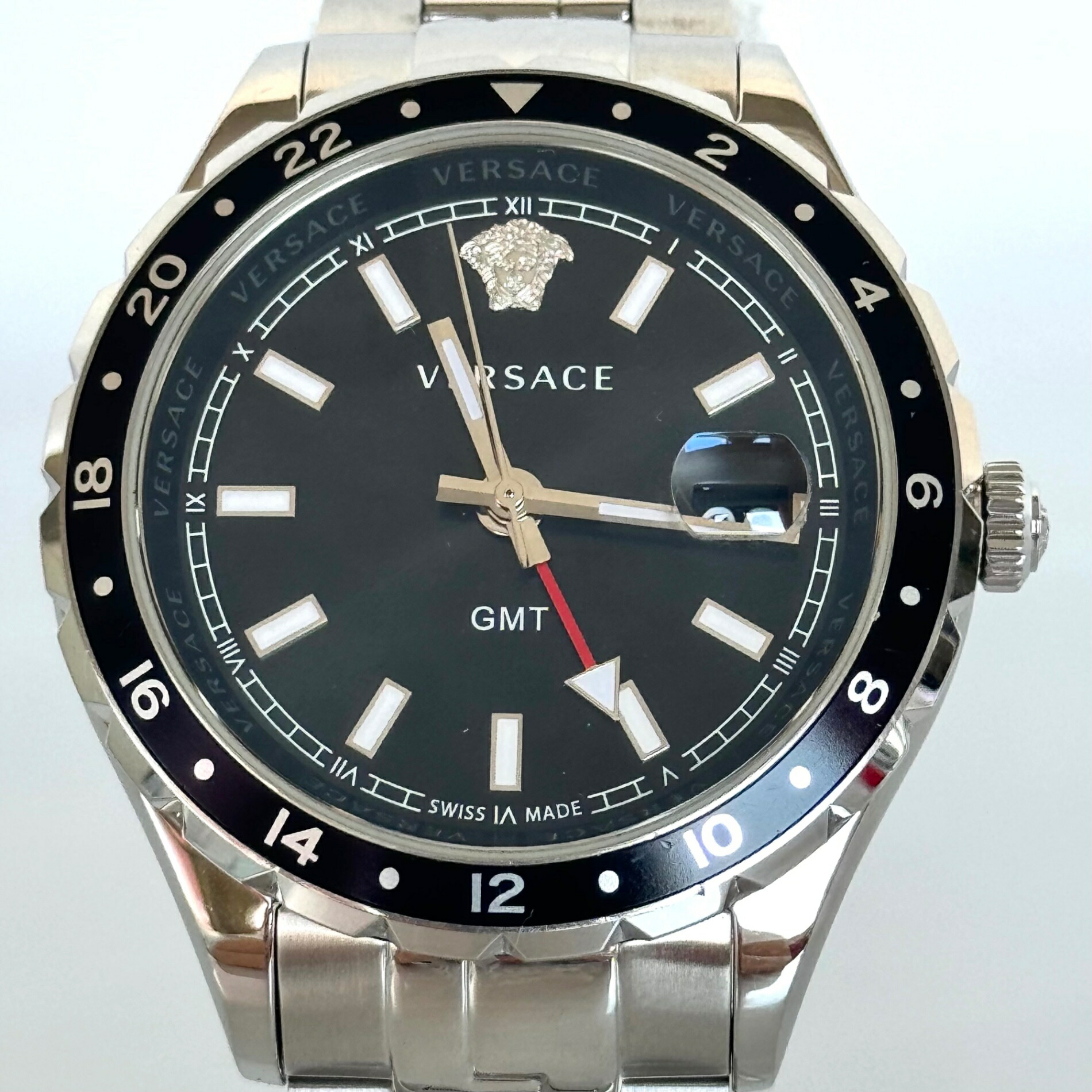 楽天市場】ヴェルサーチ VERSACE VE11 ヘレニウム GMT クォーツ メンズ