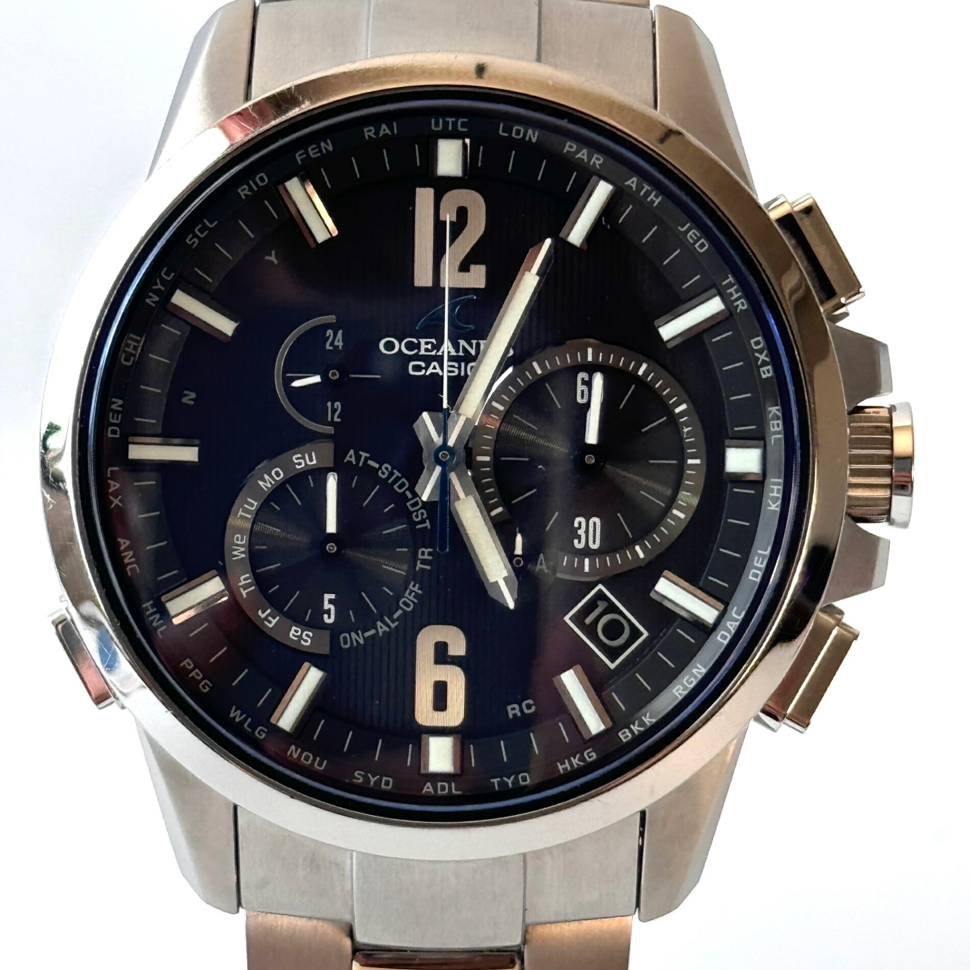 CASIO オシアナス カシャロ OCW-P2000 ソーラー電波 CASIO/カシオ】 オシアナス カシャロ/CACHALOT OCW-P2000