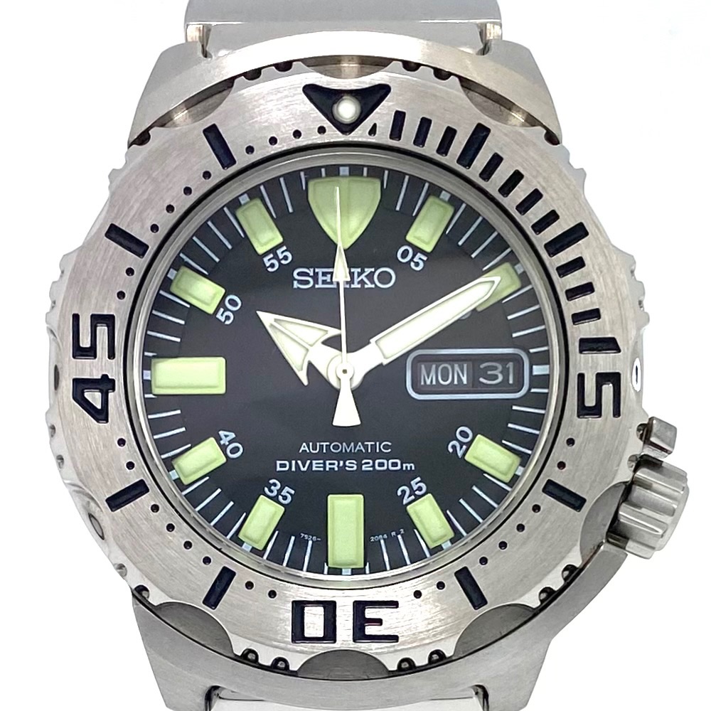 SEIKO 自動巻き ダイバーズ ブラックモンスター 楽天市場】☆内箱付き【SEIKO】セイコー ブラックモンスター