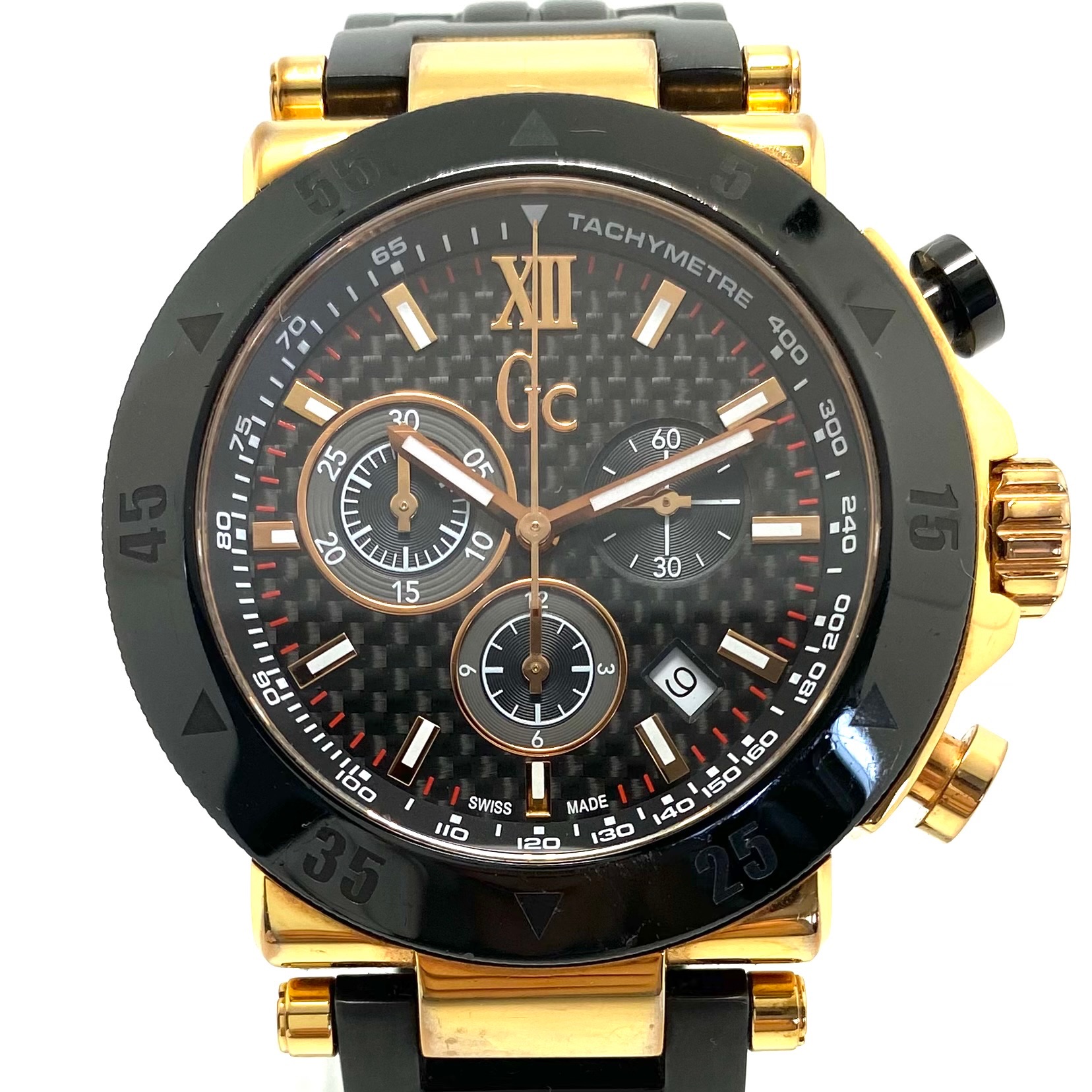 gcw1 GC ジーシーウォッチ 腕時計 SportRacer ブラック クロノ gcw1 GC ジーシーウォッチ 腕時計 SportRacer ブラック クロノ gcw1 GC