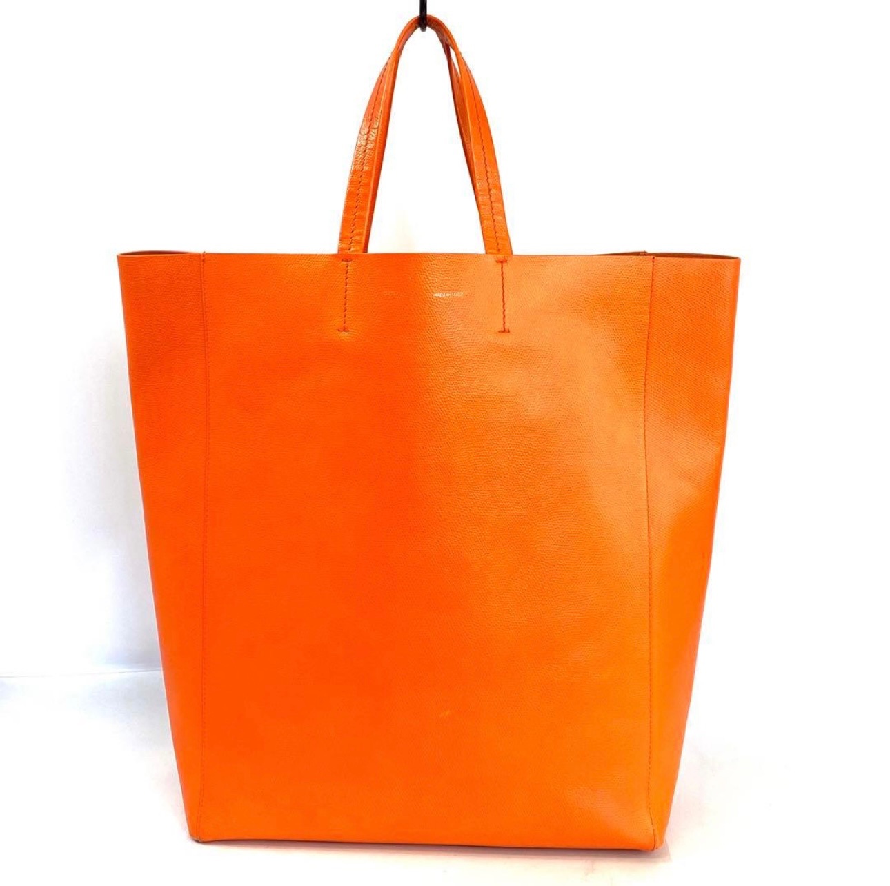 中古 バッグ レディース セリーヌ バーティカルカバ トートバッグ オレンジ A4対応｜エリアールショップ　店