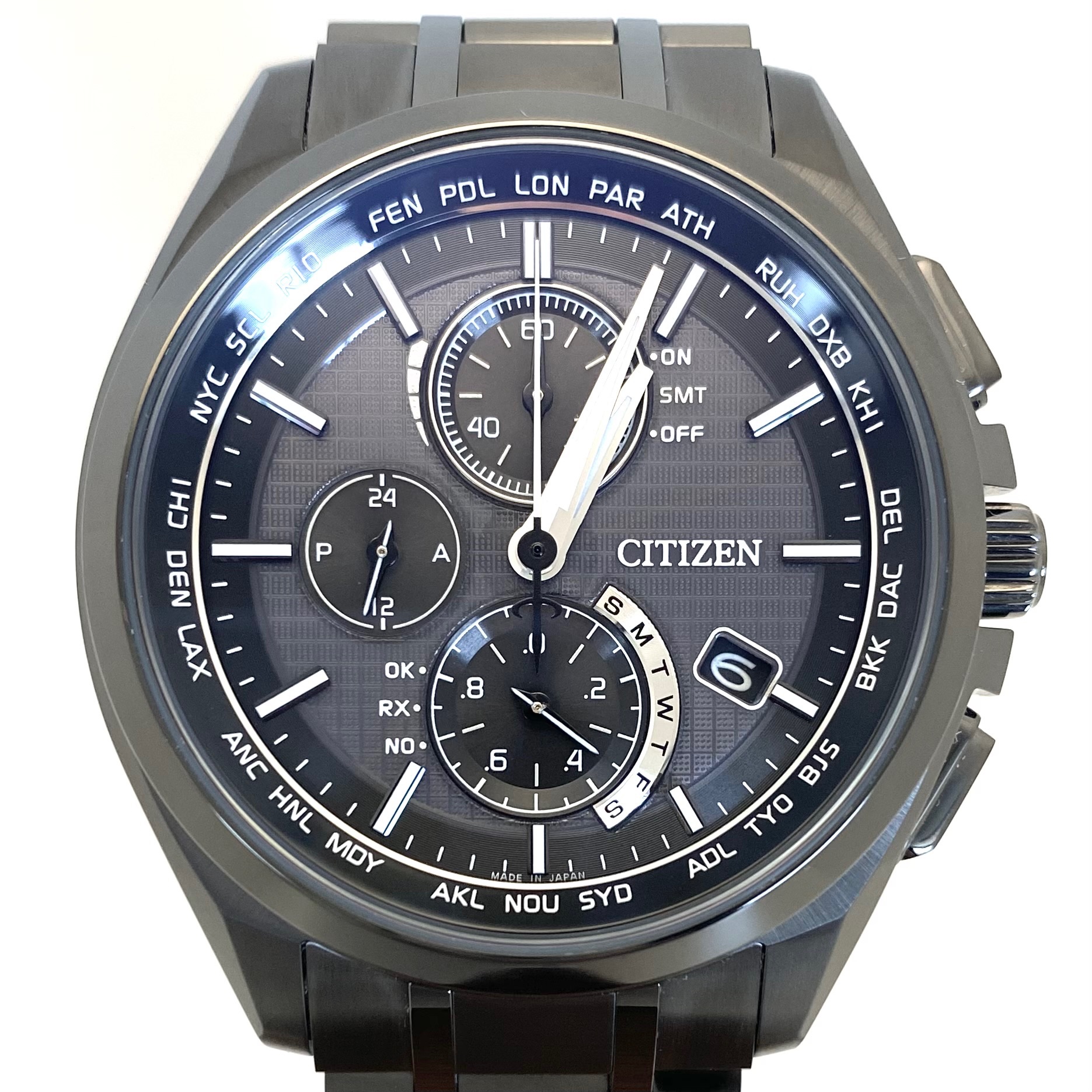 楽天市場】シチズン アテッサ CB0120-55E エコドライブ 電波時計