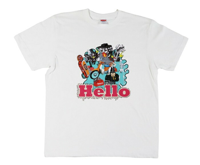 tシャツ メンズ レディース 半袖 かっこいい おもしろ プリント ホワイト 白 HELLO Eden or Hell パロディ クルーネック 綿100% コットン 春 夏 カジュアル ロック クール パンク ストリート サーフ M L XL ユニセックス ペア お揃い 卸 業者 仕入れ 仕入 【5枚セット】