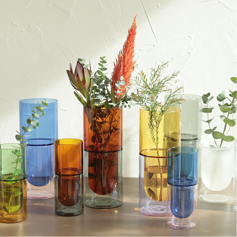 一輪刺し　花入れ　箱付き 楽天市場】Alx Vase【 Iron Blue 】花瓶 アルミ製 フラワー