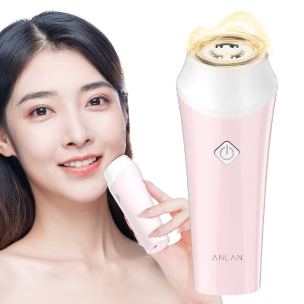 【当店P倍＆最大2000円クーポン】【正規品】 ANLAN(アンラン) ALSPY01-04 [RF美顔器（ラジオ波） EMS イオン導入 温熱ケア 1台3役 USB充電式] 在庫一掃 処分品 新品【お買い物マラソン★買い回り】