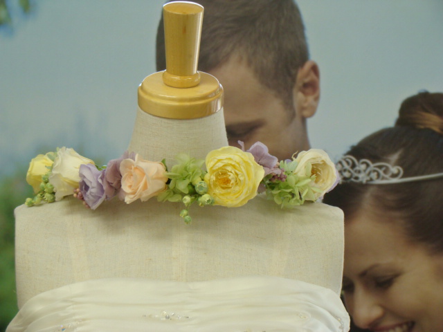 【楽天市場】花冠 プリザーブドフラワー オーダーメイドでお好みの色、形で♪ ブートニア リストレット 指輪 ブーケとセット ウェディングブーケ