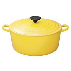 楽天市場 ルクルーゼ ル クルーゼ ココットロンド 22cm レモン Le Creuset あれ家これ屋 楽天市場店