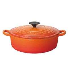 ルクルーゼ（ル・クルーゼ） ココットジャポネーズ 25052 24珊 オレンジ色 （LE CREUSET）