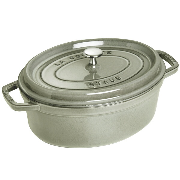 ストウブ（STAUB） ピコ・ココット オーバル 31珊 薄墨色