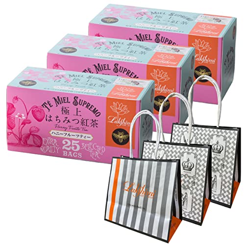 楽天市場】【300円OFFクーポン】ラクシュミー 極上はちみつ紅茶（25包