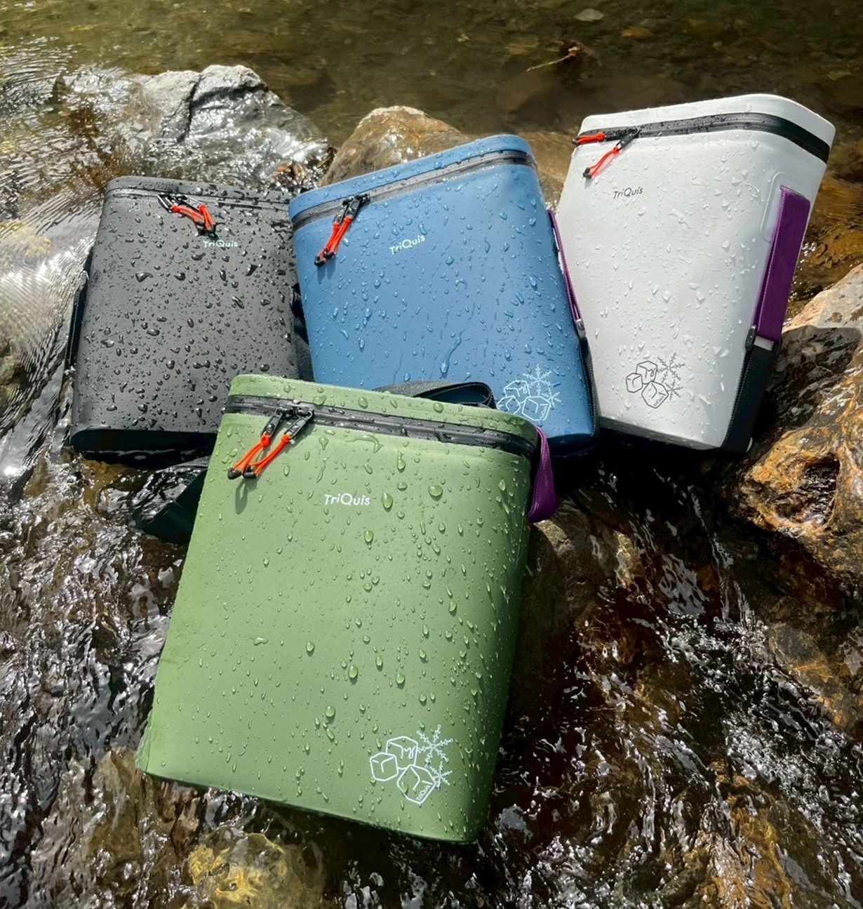 HieKeep保冷御徒面子 雨合羽 丸洗いできる無仕立てもの保冷御徒面子 パウダーコンパクト 熱圧着 密封 保冷剤投じるで長時間保冷 GOLFラウンド 屋外自然過程 高性能 耐久性 撥水 肩先付き添い人 500mlペットボトル縦に３本、倒せば４本、缶麦酒500ml４本、350ml６本、日常の必需品品を納める TriQuis