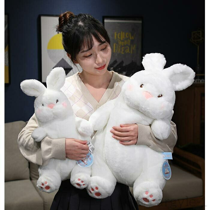 楽天市場】【送料無料】うさぎ ぬいぐるみ 3色選択可能 癒してくれる 3