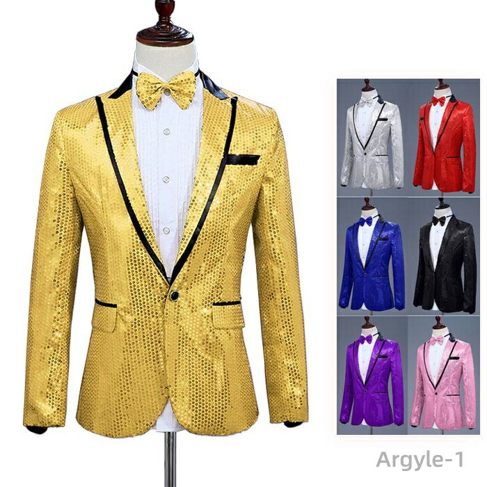 afb スパンコールジャケット 楽天市場】【送料無料】スパンコールジャケット メンズ ジャケット 全7